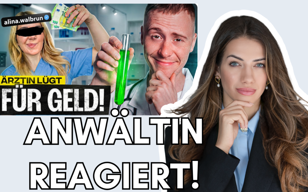 Ärztliche Werbung: Was Ärzte und Medfluencer wirklich dürfen | Anwältin Martina Flade
